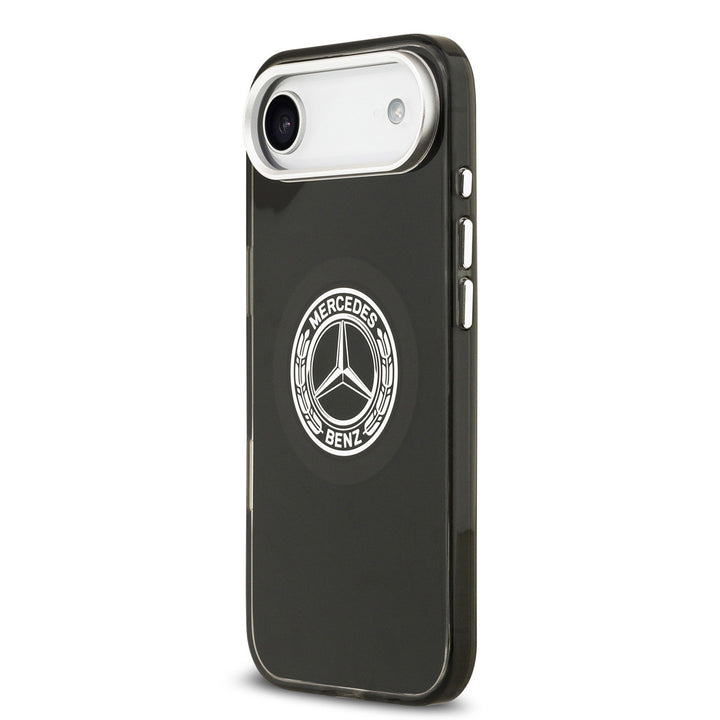 Mercedes-Benz iPhone Air Backcover hoesje - Magsafe - Double Layer - Vintage Logo - Zwart-Hoesjes-Ilumina Benelux