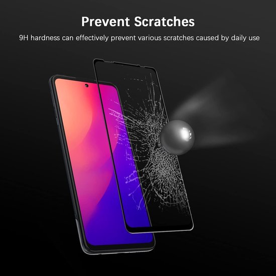 Motorola Edge 20 Lite Screenprotector Full Cover Screenprotector Gehard 9H – 2-Pack-Ilumina Benelux