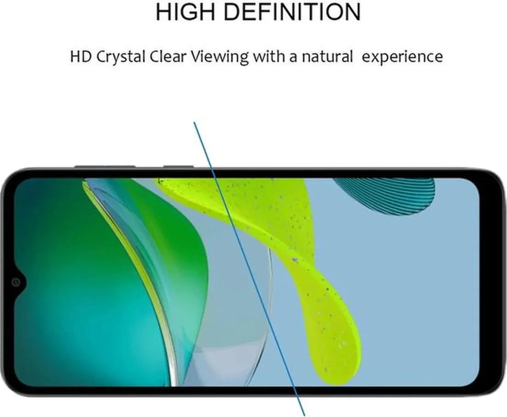 Motorola Moto E13 Screenprotector Full Cover Screenprotector Gehard 9H – 2-Pack-Ilumina Benelux