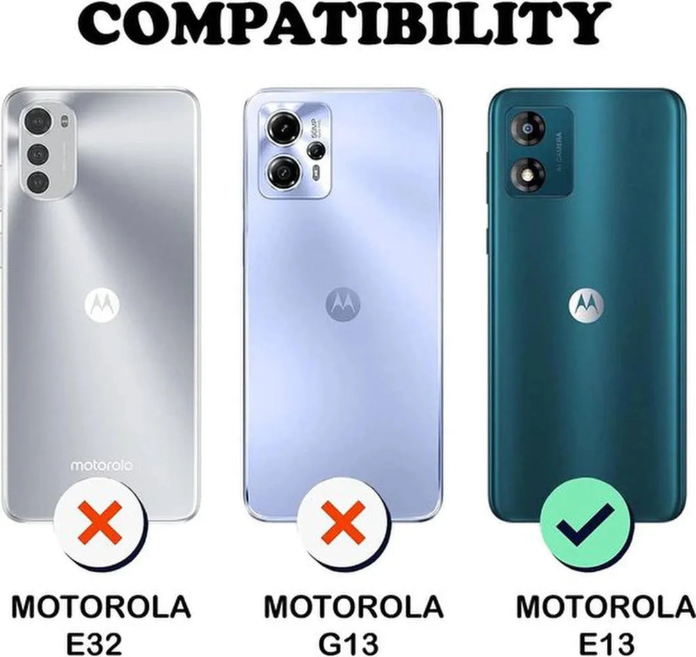 Motorola Moto E13 Screenprotector Gehard 9H – Anti-kras – 2-Pack-Ilumina Benelux