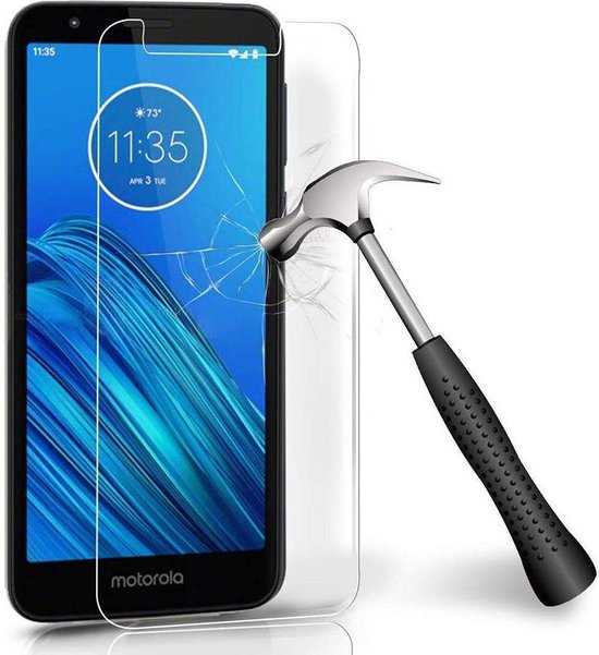 Motorola Moto E6 Play Screenprotector Gehard 9H – Anti-kras – Tempered Glas – 1-Pack-Ilumina Benelux