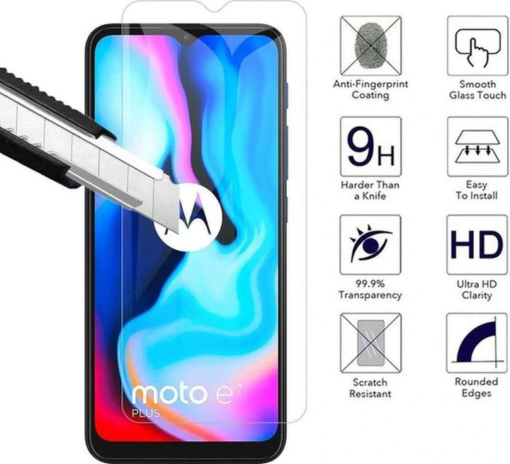 Motorola Moto E7 Plus Screenprotector Gehard 9H – Anti Kras – 2-Pack-Ilumina Benelux