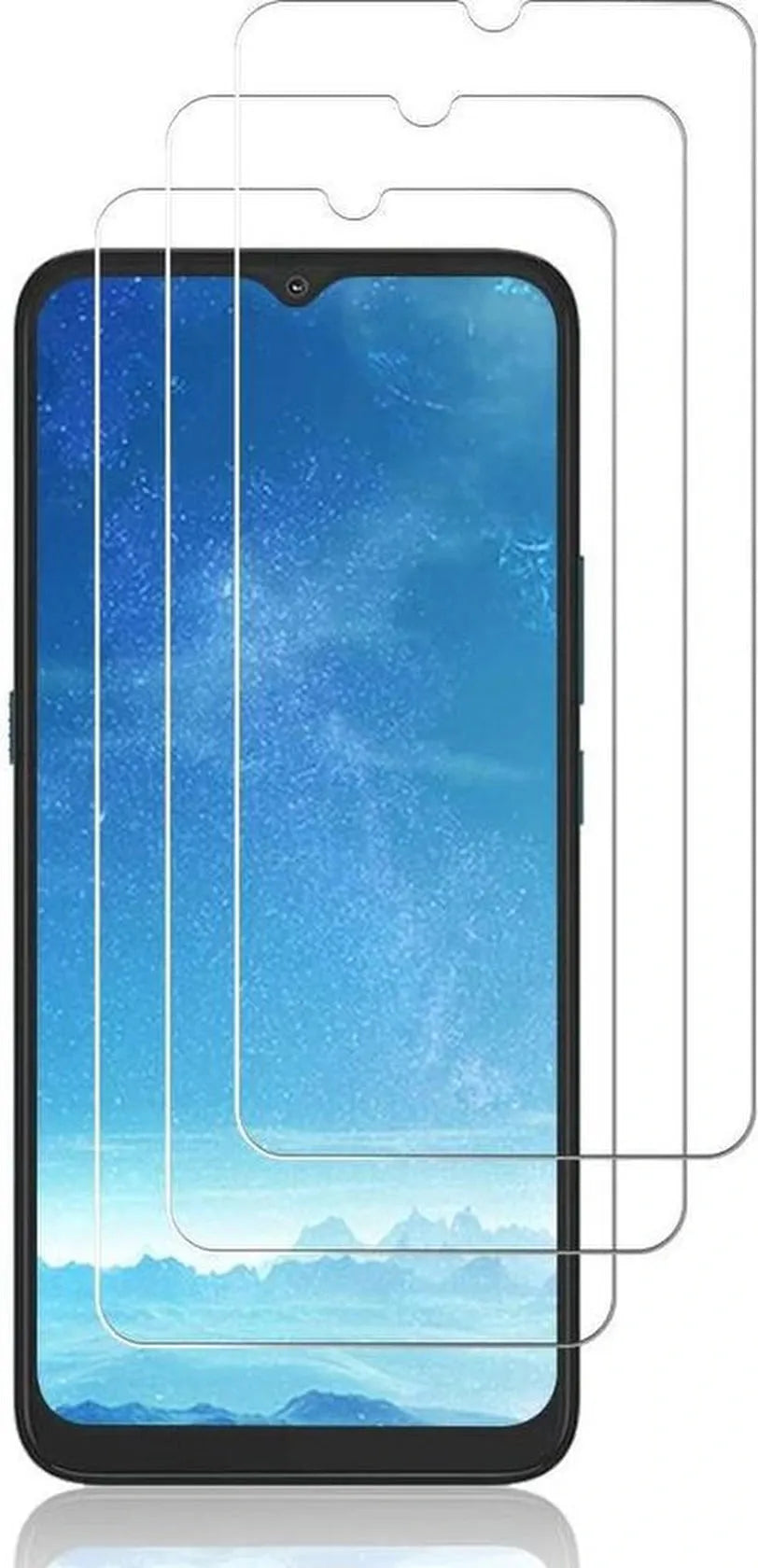 Motorola Moto E7 Screenprotector Gehard 9H – Anti-kras – 3-Pack Tempered Glas-Ilumina Benelux