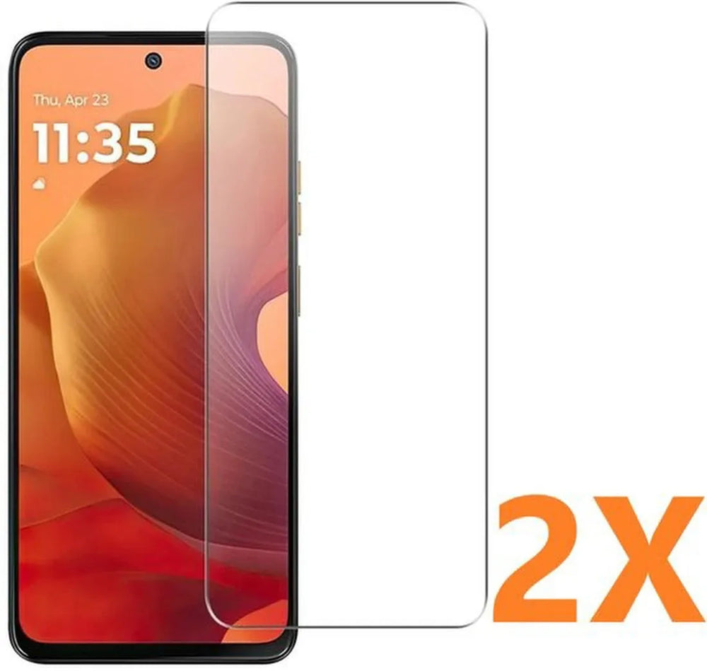 Motorola Moto G05/G15/G15 Power/E15 Screenprotector Gehard 9H – Anti-kras – 2-Pack-Ilumina Benelux
