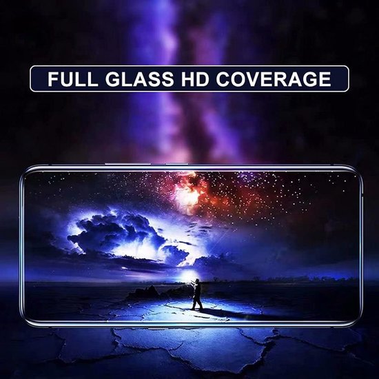 Motorola Moto G100 Screenprotector Full Cover Screenprotector Gehard 9H – 2-Pack-Ilumina Benelux
