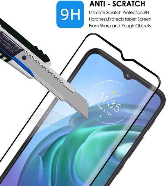 Motorola Moto G10/G20/G30 Screenprotector Full Cover – 2x Gehard Glas 9H – Anti Kras-Ilumina Benelux