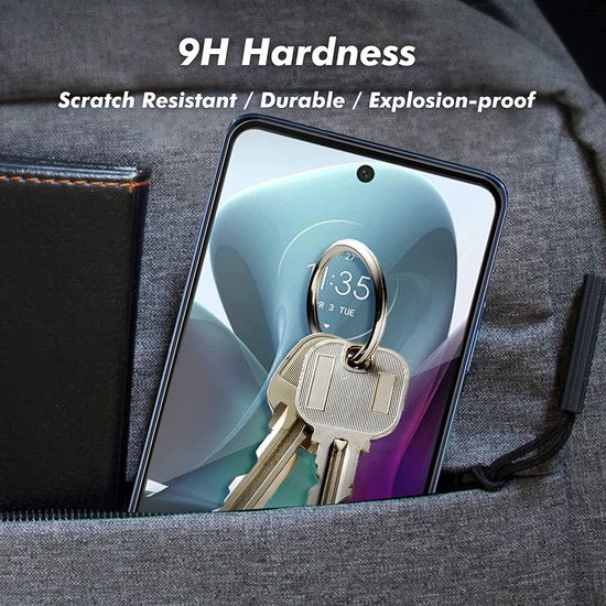 Motorola Moto G200 5G Screenprotector Full Cover Screenprotector Gehard 9H – 3-Pack-Ilumina Benelux