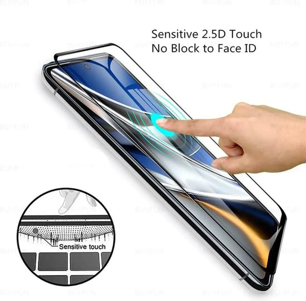 Motorola Moto G22 Screenprotector Full Cover – 9H Gehard Glas – 1-Pack-Ilumina Benelux