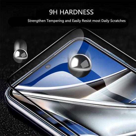 Motorola Moto G22 Screenprotector Full Cover Screenprotector Gehard 9H – 4-Pack-Ilumina Benelux