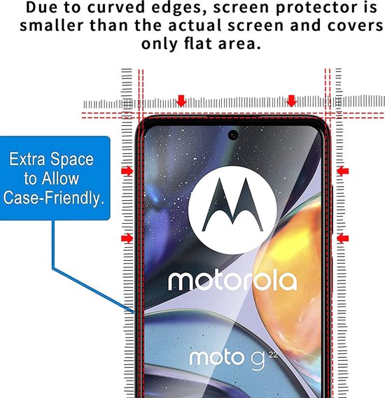 Motorola Moto G31/G41 Screenprotector Full Cover Screenprotector Gehard 9H – 2-Pack-Ilumina Benelux