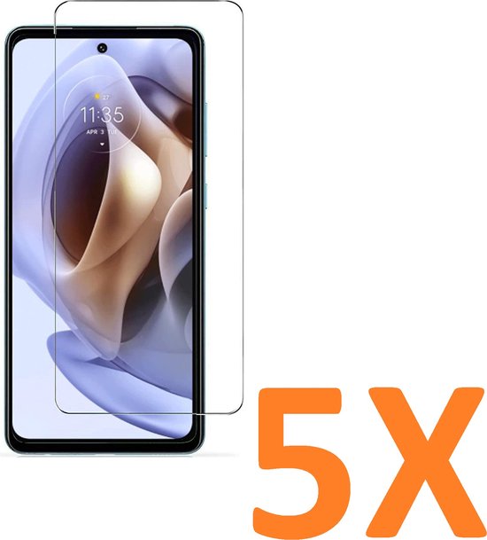 Motorola Moto G31/G41 Screenprotector Gehard 9H – Anti-kras – 5-Pack-Ilumina Benelux