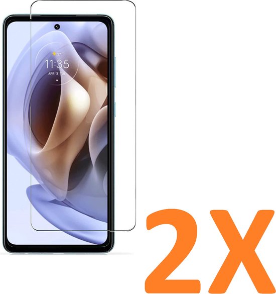 Motorola Moto G31/G41 Screenprotector Gehard 9H – Anti-kras – Tempered Glas – 2-Pack-Ilumina Benelux