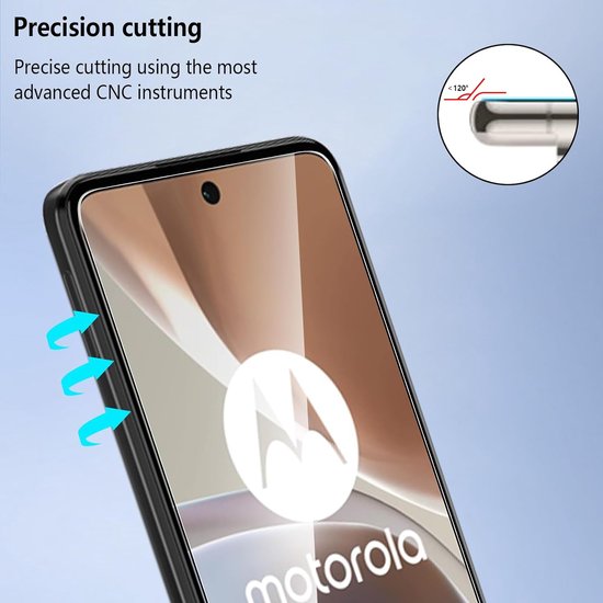 Motorola Moto G32 Screenprotector Gehard 9H – Anti-Kras – 3-Pack-Ilumina Benelux