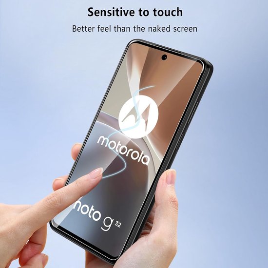 Motorola Moto G32 Screenprotector Gehard 9H – Anti-kras – 2-Pack-Ilumina Benelux