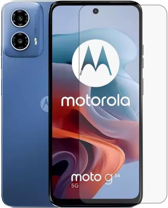 Motorola Moto G34 – 9H Gehard Glas – Anti-kras – 2-Pack-Ilumina Benelux