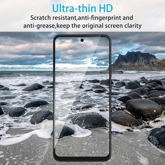 Motorola Moto G35 5G Screenprotector Gehard 9H – Anti Kras – Tempered Glas – 1-Pack-Ilumina Benelux