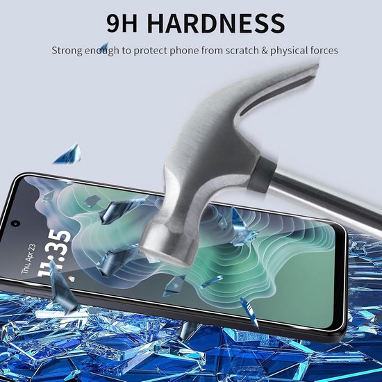 Motorola Moto G35 5G Screenprotector Gehard 9H – Anti-kras – 2-Pack-Ilumina Benelux