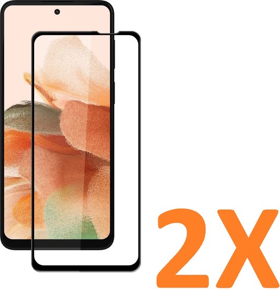 Motorola Moto G42 Screenprotector Full Cover Screenprotector Gehard 9H – 2-Pack-Ilumina Benelux
