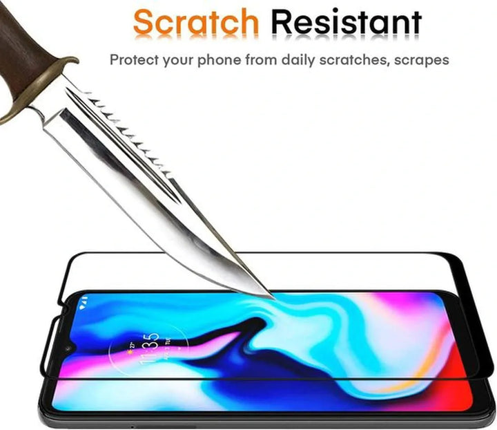 Motorola Moto G50 Screenprotector Full Cover Screenprotector Gehard 9H – Anti-kras – Tempered Glas – 1-Pack-Ilumina Benelux