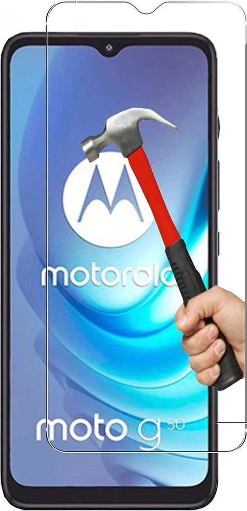 Motorola Moto G50 Screenprotector Gehard 9H – Anti-kras – 5-Pack-Ilumina Benelux