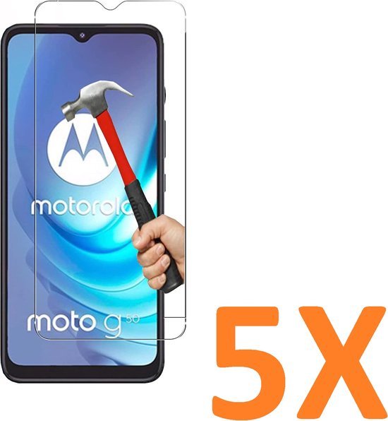 Motorola Moto G50 Screenprotector Gehard 9H – Anti-kras – 5-Pack-Ilumina Benelux