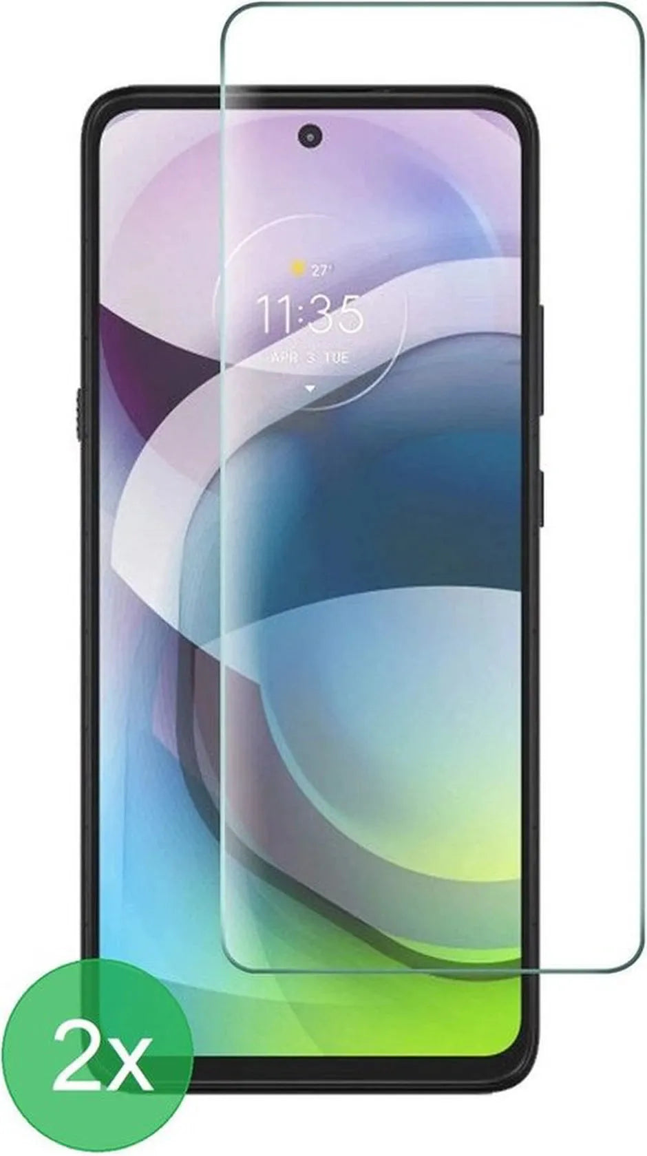 Motorola Moto G51 5G Screenprotector Gehard 9H – Anti-kras – 2-Pack-Ilumina Benelux