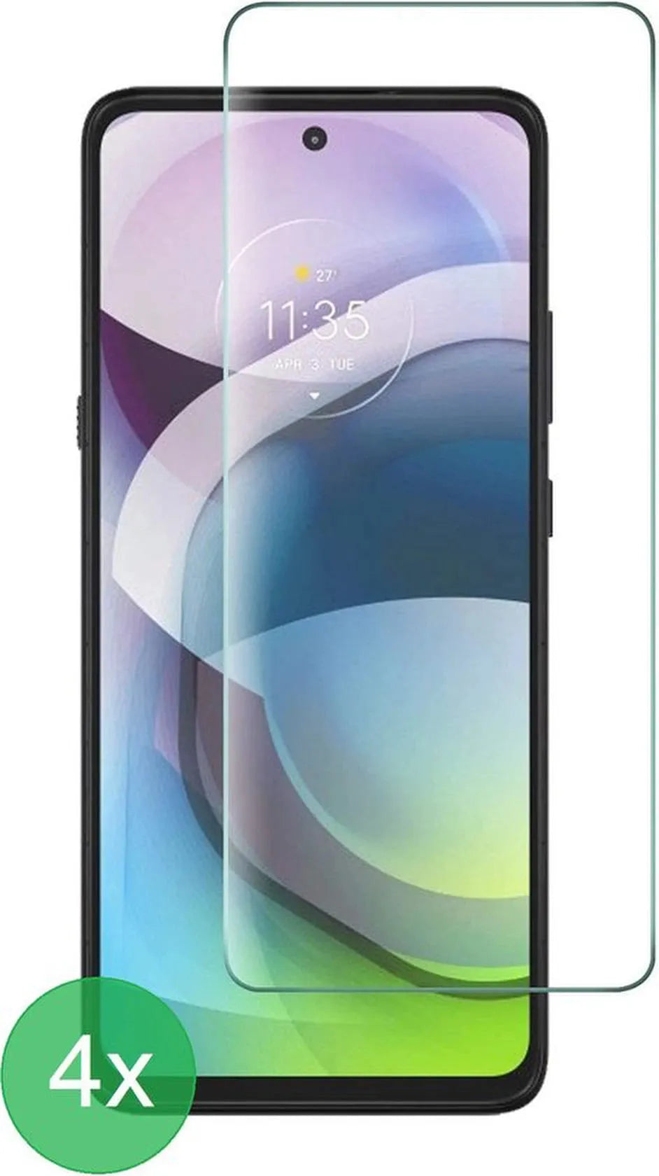 Motorola Moto G51 5G Screenprotector Gehard 9H – Anti-kras – 4-Pack-Ilumina Benelux