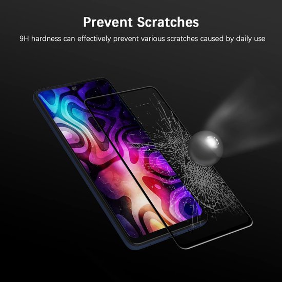 Motorola Moto G51 Screenprotector Full Cover Screenprotector Gehard 9H – 2-Pack-Ilumina Benelux
