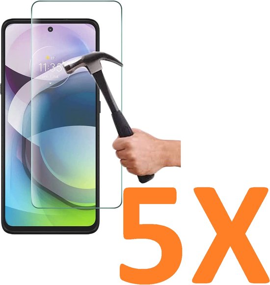 Motorola Moto G51 Screenprotector Gehard 9H – Anti-kras – 5-Pack-Ilumina Benelux