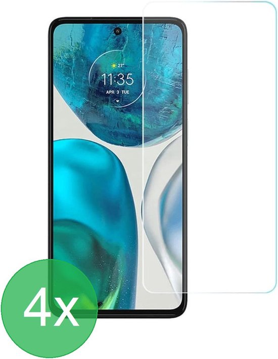 Motorola Moto G52 / G82 Screenprotector Gehard 9H – Anti-kras – 4-Pack-Ilumina Benelux