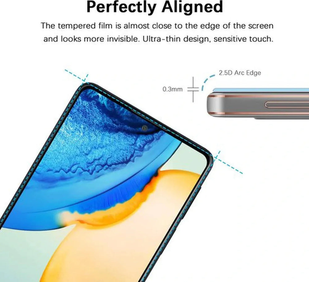 Motorola Moto G52/G82 Screenprotector Full Cover Screenprotector Gehard 9H – 2-Pack-Ilumina Benelux