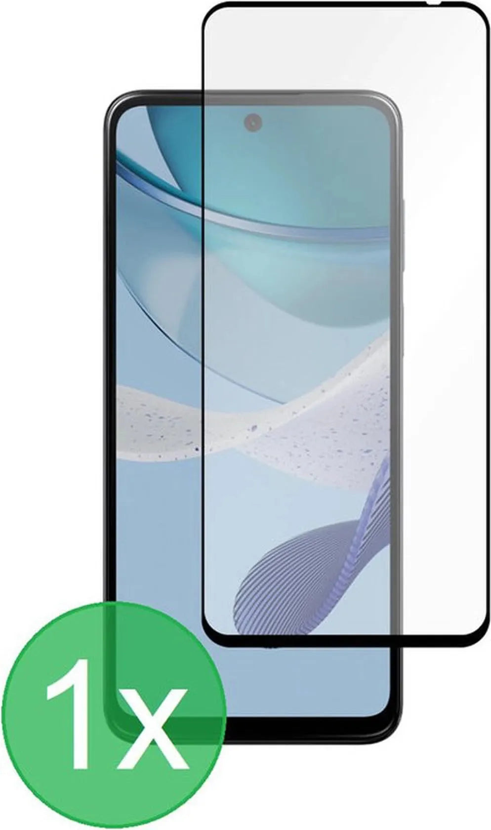 Motorola Moto G53 Screenprotector Full Cover Screenprotector Gehard 9H – Anti-kras – Tempered Glas – 1-Pack-Ilumina Benelux