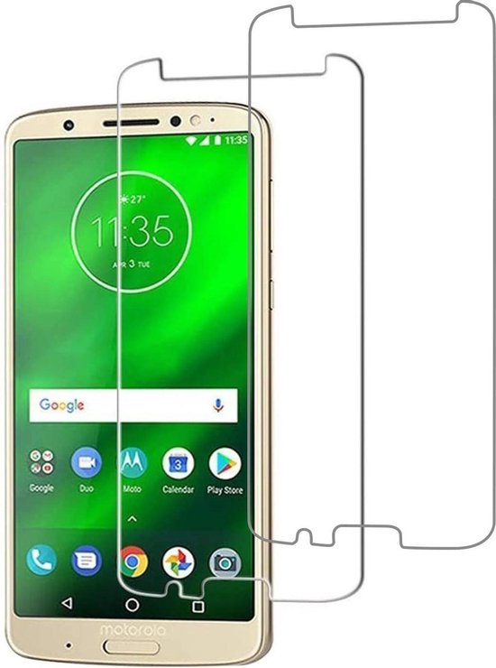 Motorola Moto G6 Screenprotector Gehard 9H – Anti-kras – 2-Pack-Ilumina Benelux