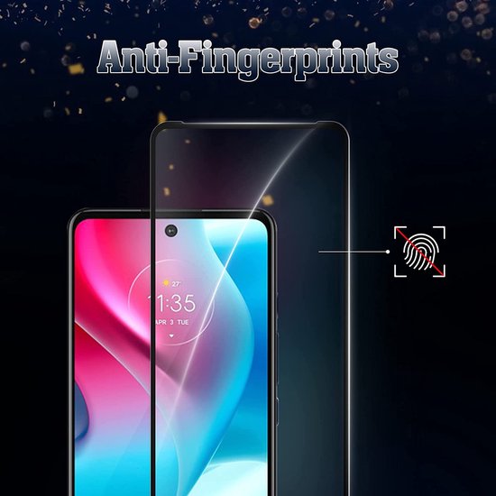 Motorola Moto G60/G60s Screenprotector Full Cover Screenprotector Gehard 9H – 3-Pack-Ilumina Benelux