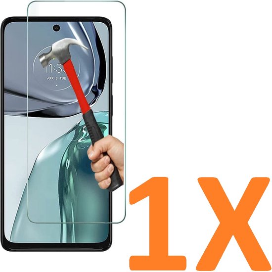 Motorola Moto G62 Screenprotector Gehard 9H – Anti-kras – Tempered Glas – 1-Pack-Ilumina Benelux