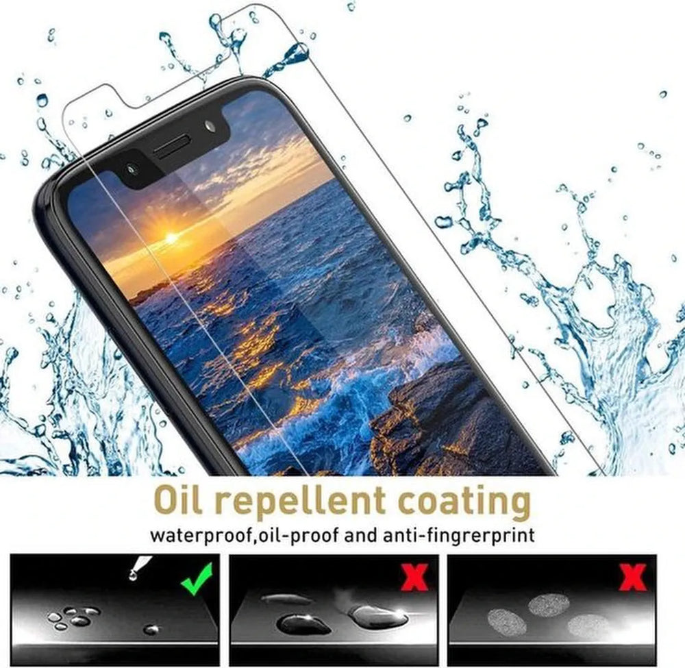 Motorola Moto G7 Screenprotector Gehard 9H – Anti Kras – 3-Pack-Ilumina Benelux