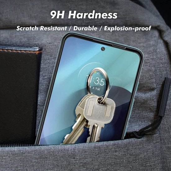 Motorola Moto G71 5G Screenprotector Full Cover Screenprotector Gehard 9H – 1-Pack-Ilumina Benelux