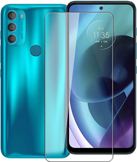 Motorola Moto G71 5G Screenprotector Gehard 9H – Anti-kras – 3-Pack Tempered Glas-Ilumina Benelux