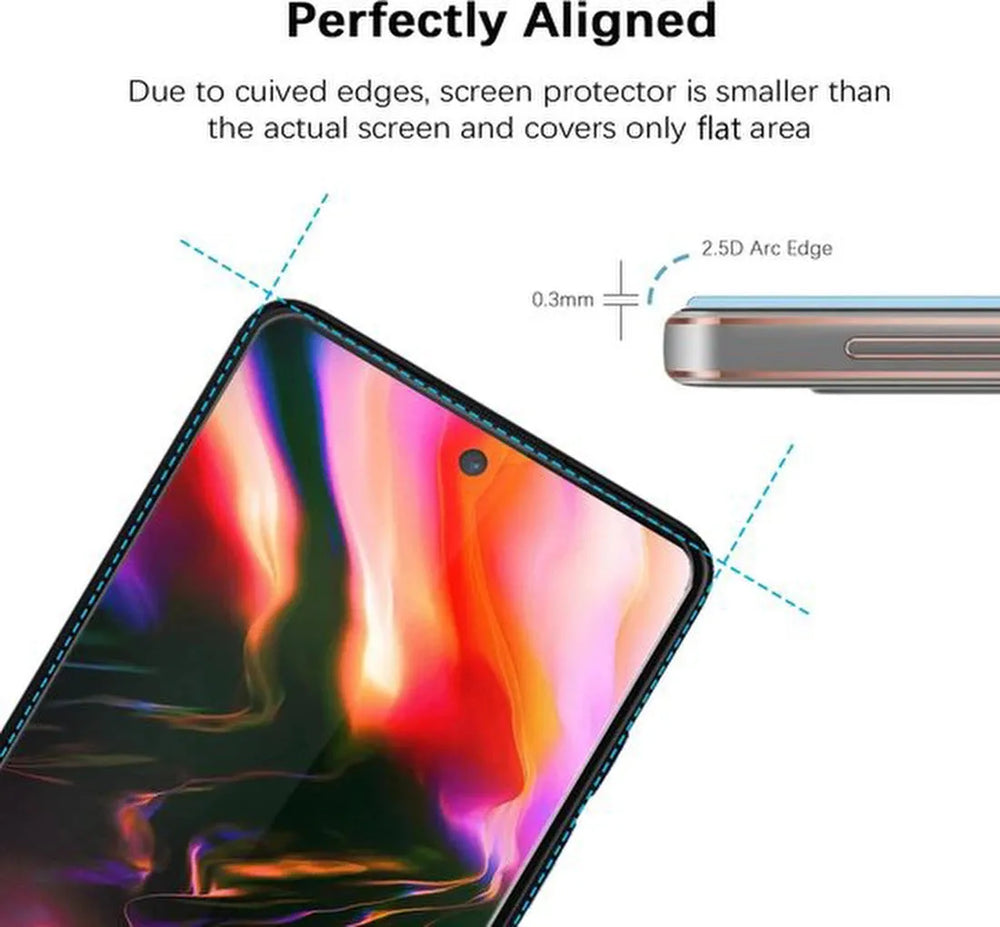 Motorola Moto G71 5G Screenprotector Gehard 9H – Anti-kras – 3-Pack Tempered Glas-Ilumina Benelux