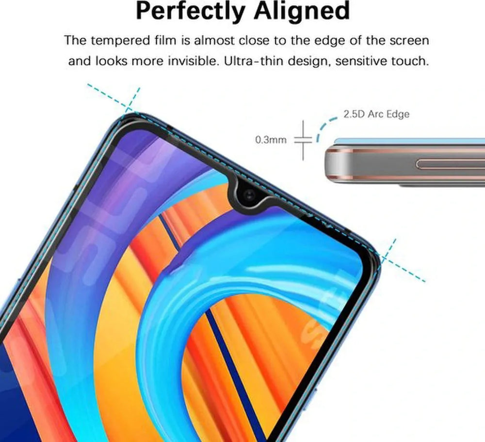 Motorola Moto G8 Plus Screenprotector Gehard 9H – Anti-kras – 3-Pack-Ilumina Benelux
