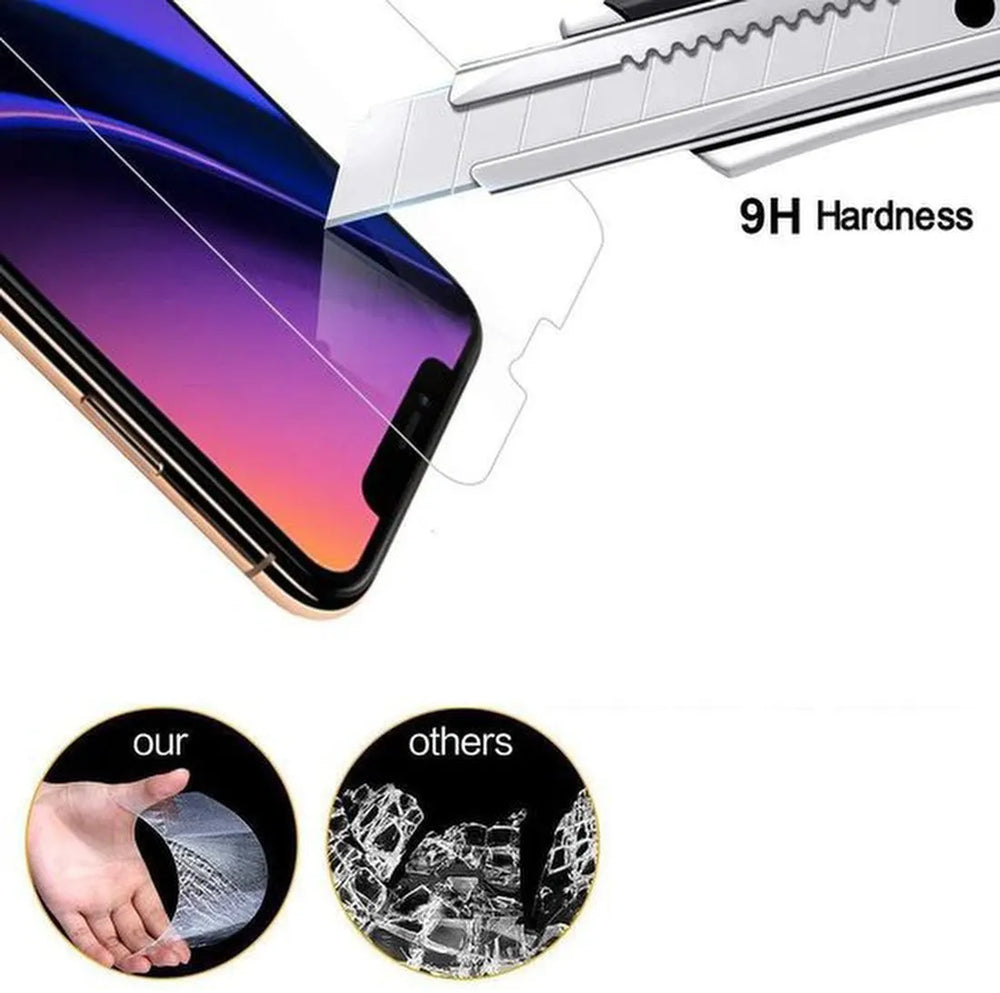 Motorola Moto G8 Plus Screenprotector Gehard 9H – Anti-kras – Tempered Glas – 1-Pack-Ilumina Benelux
