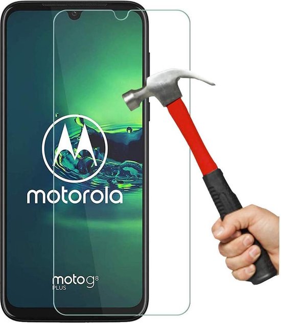 Motorola Moto G8 Plus Screenprotector Gehard 9H – Anti-kras – Tempered Glas – 1-Pack-Ilumina Benelux