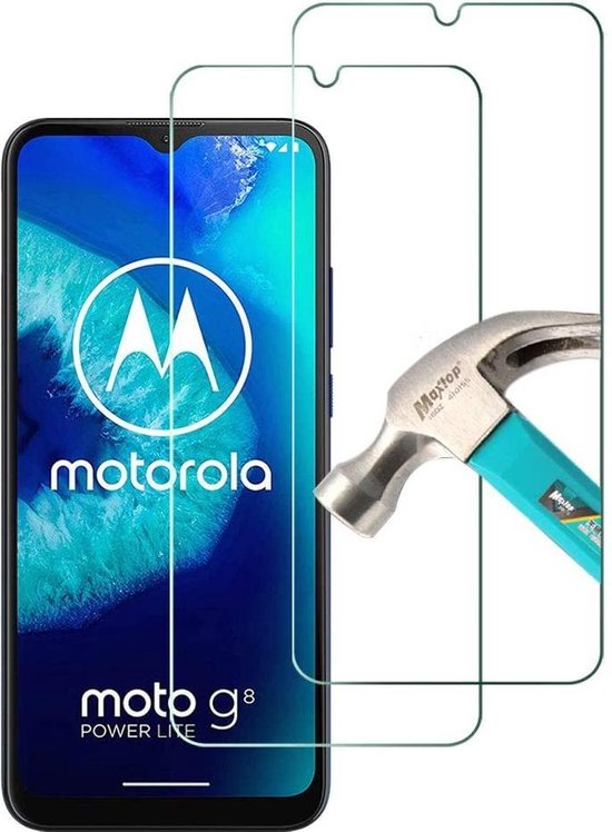 Motorola Moto G8 Power Lite Screenprotector Gehard 9H – Anti-kras – 2-Pack-Ilumina Benelux