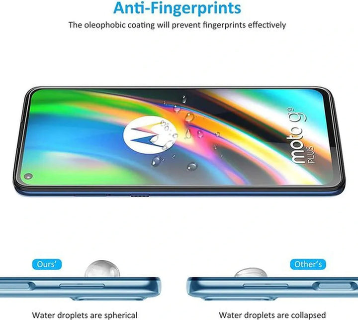 Motorola Moto G9 Plus Screenprotector Gehard 9H – Anti-kras – Tempered Glas – 1-Pack-Ilumina Benelux