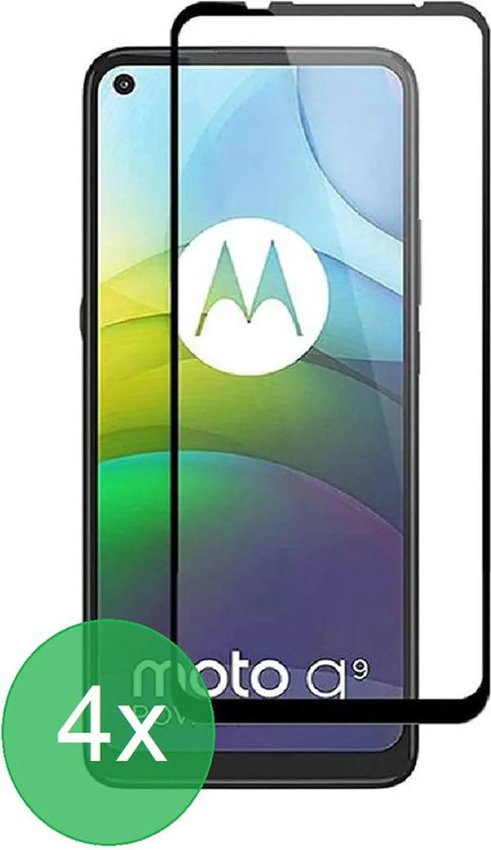 Motorola Moto G9 Power Screenprotector Full Cover Screenprotector Gehard 9H – 4-Pack-Ilumina Benelux