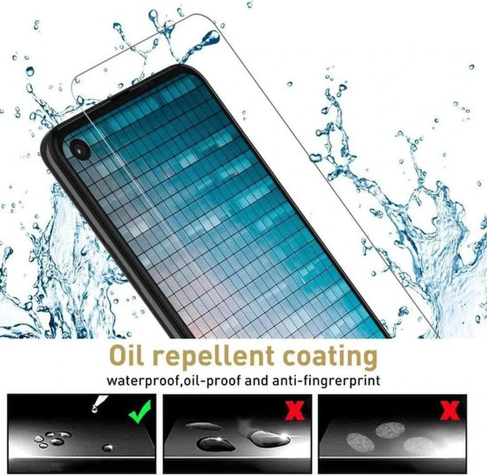 Motorola One Vision Screenprotector Gehard 9H – Anti-kras – 1-Pack-Ilumina Benelux