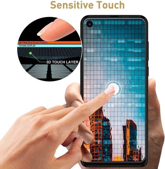 Motorola One Vision Screenprotector Gehard 9H – Anti-kras – 3-Pack-Ilumina Benelux