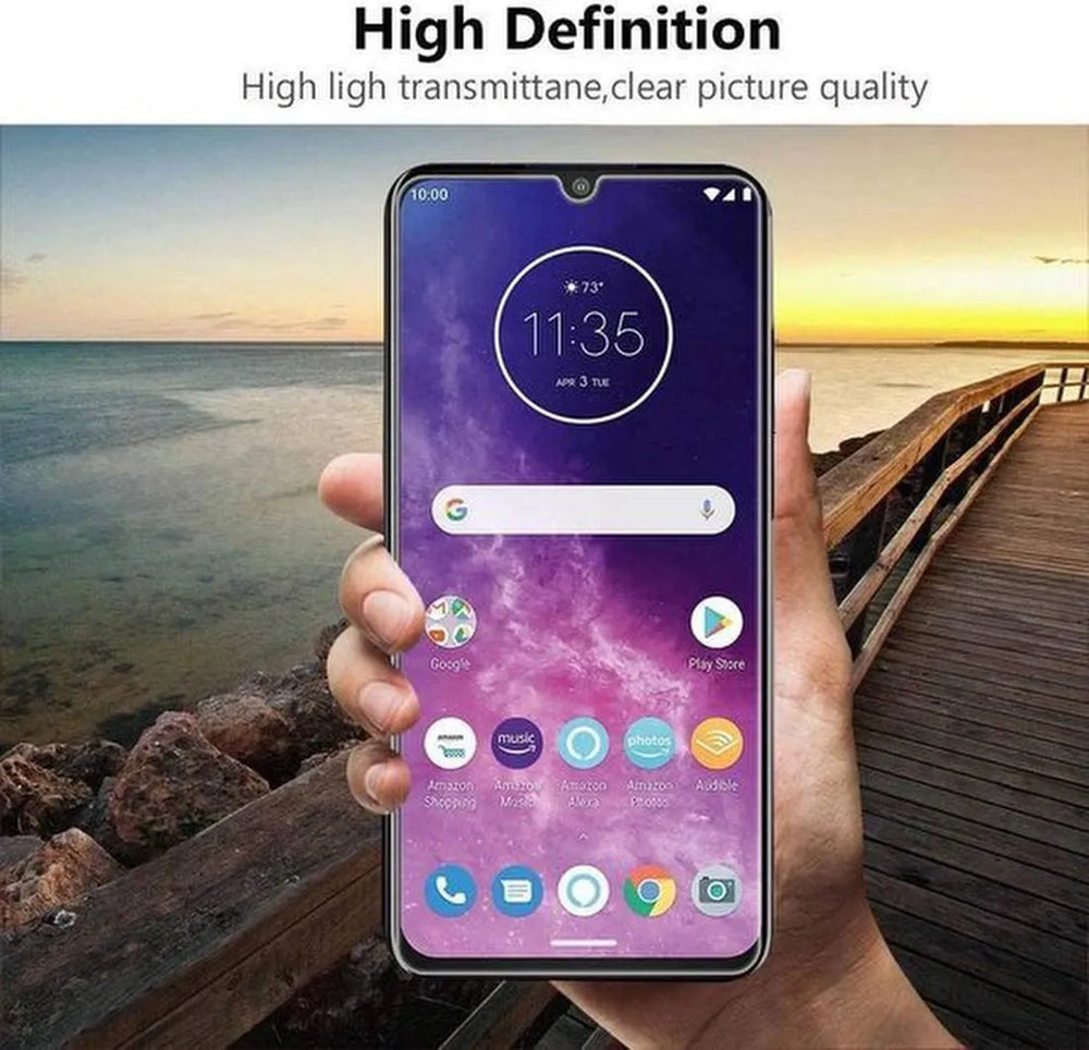Motorola One Zoom Screenprotector Gehard 9H – Anti-kras – 2-Pack-Ilumina Benelux