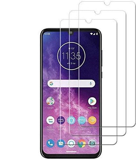Motorola One Zoom Screenprotector Gehard 9H – Anti-kras – 3-Pack-Ilumina Benelux