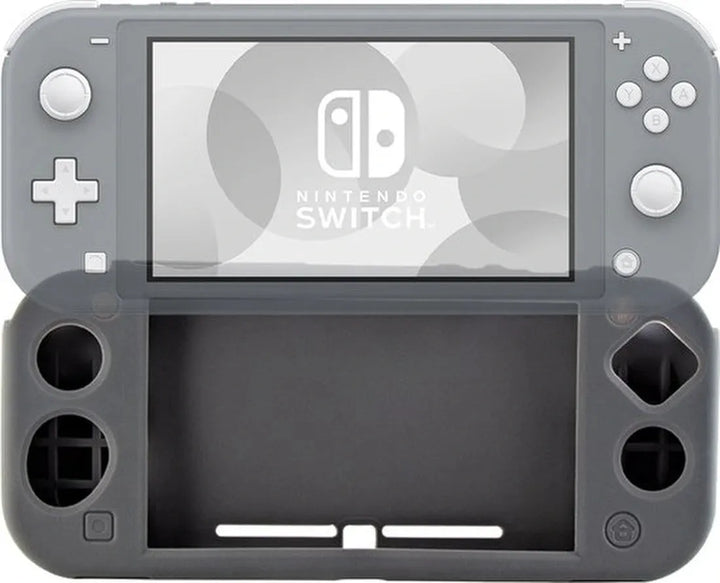 Nintendo Switch Lite Hoesjes – Soft Siliconen Cover – Beschermend – Grijs-Ilumina Benelux